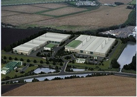 An artists impression of the Peterborough Energy Park where plasma technology would be used in a biomass-to-energy power station